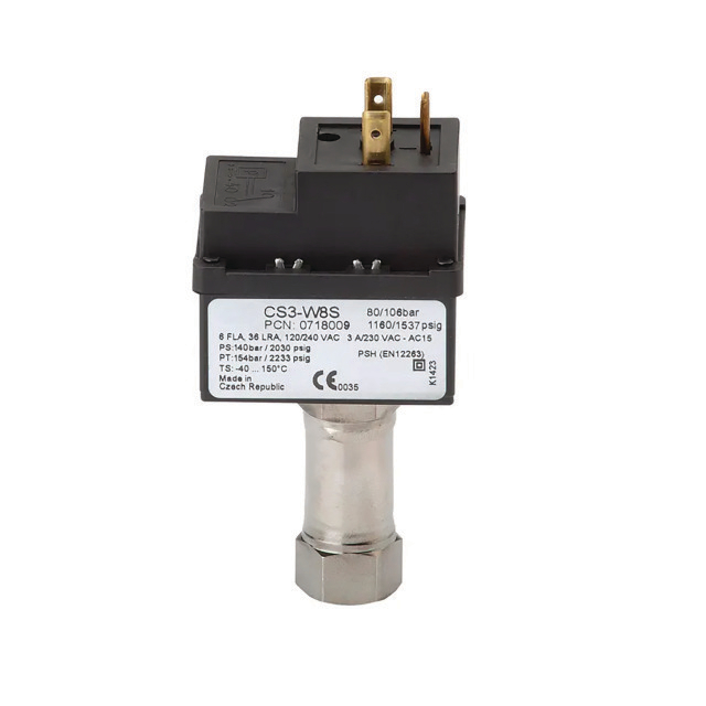 N474-9500 Alco CS3-WQS | CO2 | Regelbereik: 100 tot 106 bar | Reset: Auto