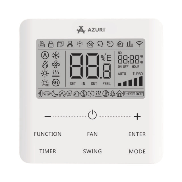 N345-9005 Azuri XK76 | bedrade afstandsbediening | tbv. wandunits