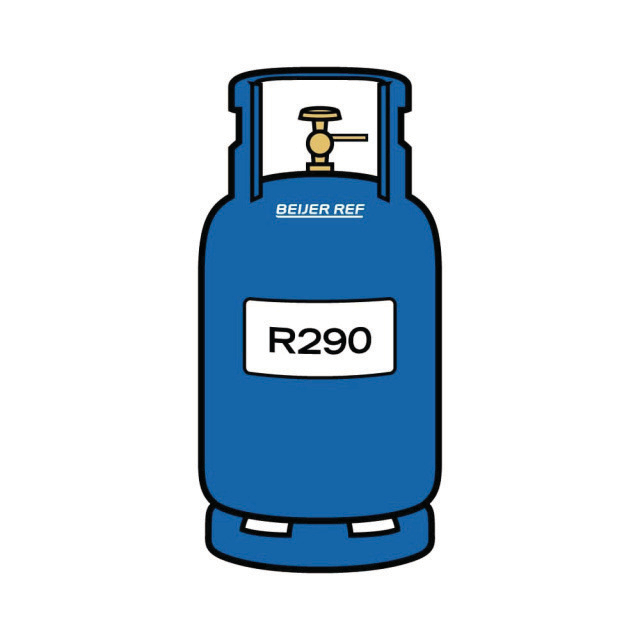 N874-0055 R290 Borgcilinder |5kg