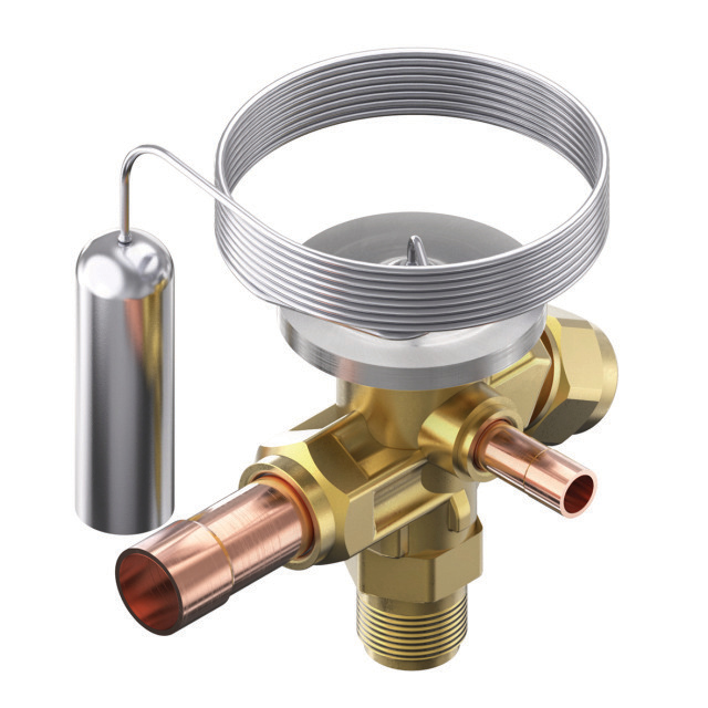 N404-4876 Danfoss TE 2 | R455A | 3/8" Flare x 1/2" Soldeer | -40°C tot 10°C | MOP: Geen