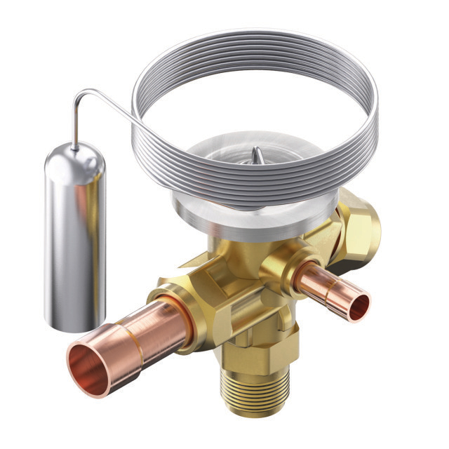 N404-4728 Danfoss TE 2 | R448A / R449A | 3/8" Flare x 1/2" Soldeer | -60°C tot -25°C | MOP: -20°C