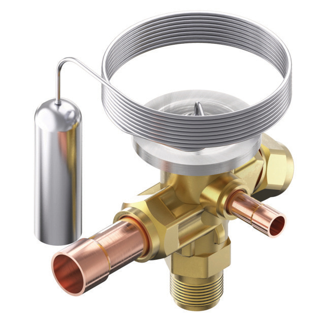 N404-4875 Danfoss T2 | R455A | 3/8" Flare x 1/2" Soldeer | -40°C tot 10°C | MOP: Geen