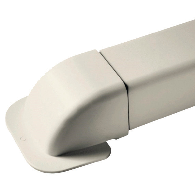 N740-3141 Freddox 1209 CM-W | Muurafdekkap | Wit