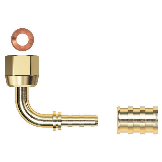 N512-1316 Gomax KCA02N | Haakse schroefpilaar | 1/4" SAE| 10 stuks