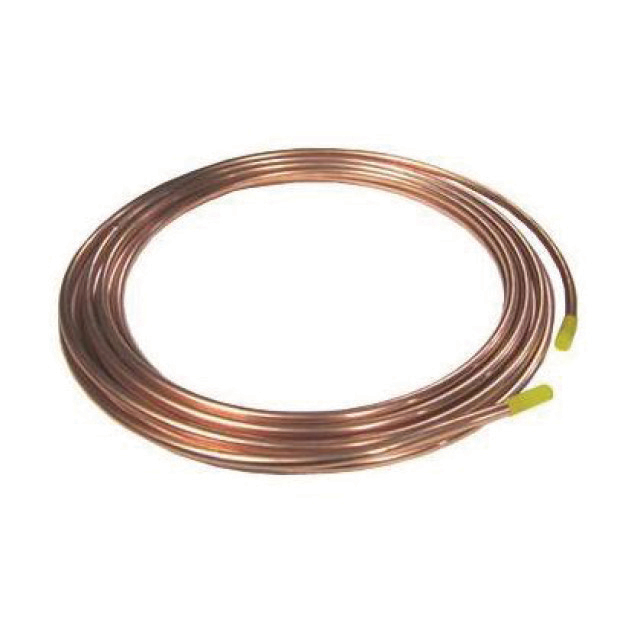 N680-1020 Koperen koelleiding  op rol |  15 meter | 1/4" Zacht