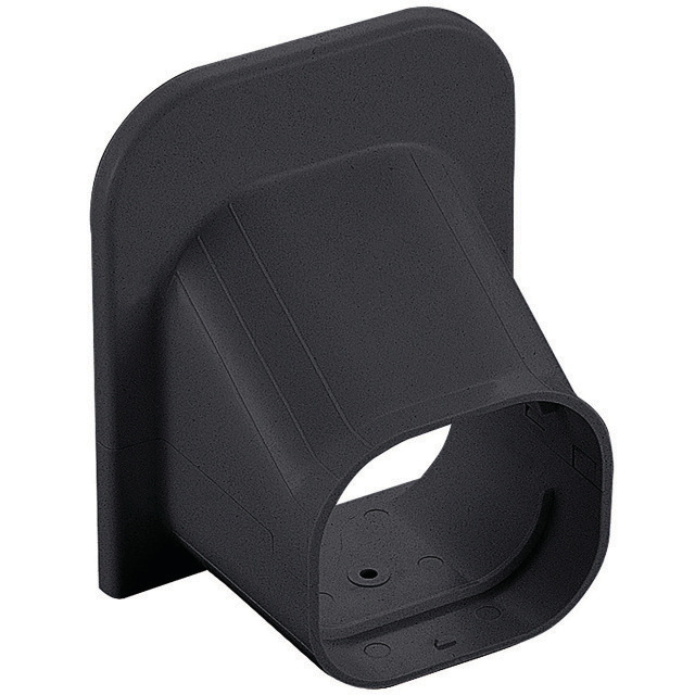 N741-1139 Inaba Denko SP-77-K | Plafond- / wandeindstuk | Zwart