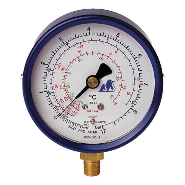 N791-5010 ITE 825-BC/447-1.0 | Opbouw manometer | 1/8" NPT | LD | R134a, R404A, R407C, R507