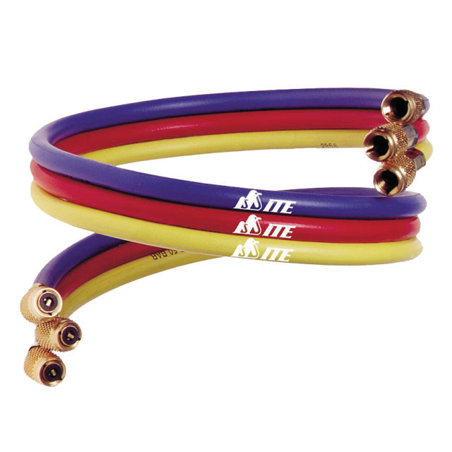 N791-2220 ITE E303-FT-36 vulslang | Rood/Geel/Blauw | 90 cm | 1/4" SAE | Set van 3