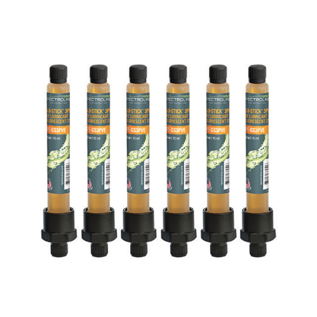 N814-6045 Javac GLO-STICK fluorescerend capsules GS3E  | 15 ml | Olieinhoud: 3.1 - 7.6 L