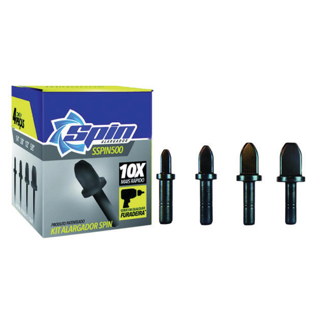 N861-1275 Migrare Doosje met 4 stuks optromp adapters 1/4", 3/8", 1/2", 5/8"