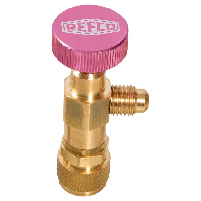 N800-3330 Refco A-38410-5/16 | Schräderafsluiter | 5/16" SAE x 5/16" SAE