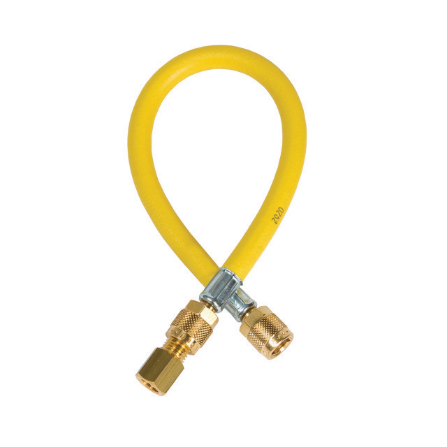 N794-3430 Refco CL2-12Y vulslang | 1/4" SAE | Geel 30 cm