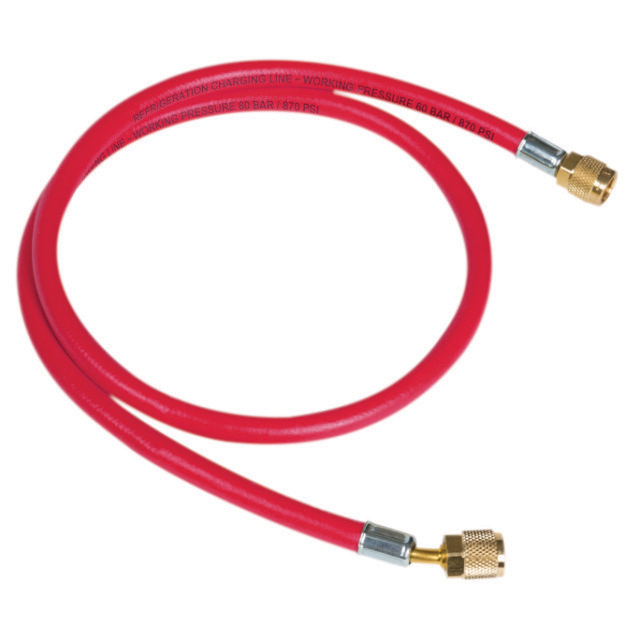 N794-3325 Refco CL-12R vulslang | 1/4" SAE | Rood 30 cm