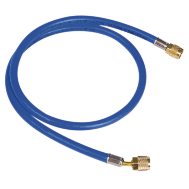 N794-3327 Refco CL-12B vulslang | 1/4" SAE | Blauw 30 cm