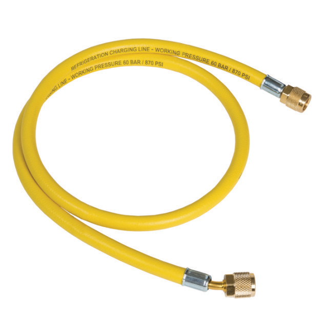 N794-3320 Refco CL-12Y vulslang | 1/4" SAE | Geel 30 cm