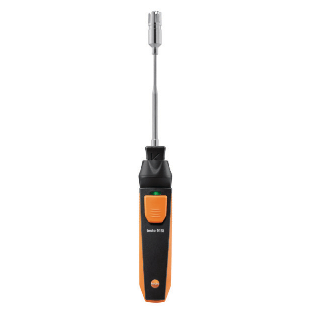 N836-6115 Testo 915i draadloze thermometer met oppervlaktevoeler en smartphone / tablet bediening 915i (0563 2915).
