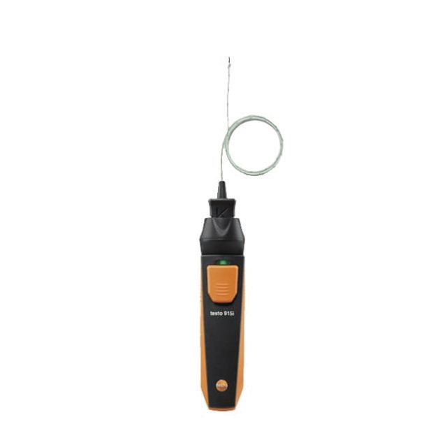 N836-6100 Testo 915i draadloze thermometer met flexibele voeler voor smartphone / tablet bediening  915i (0563 4915).