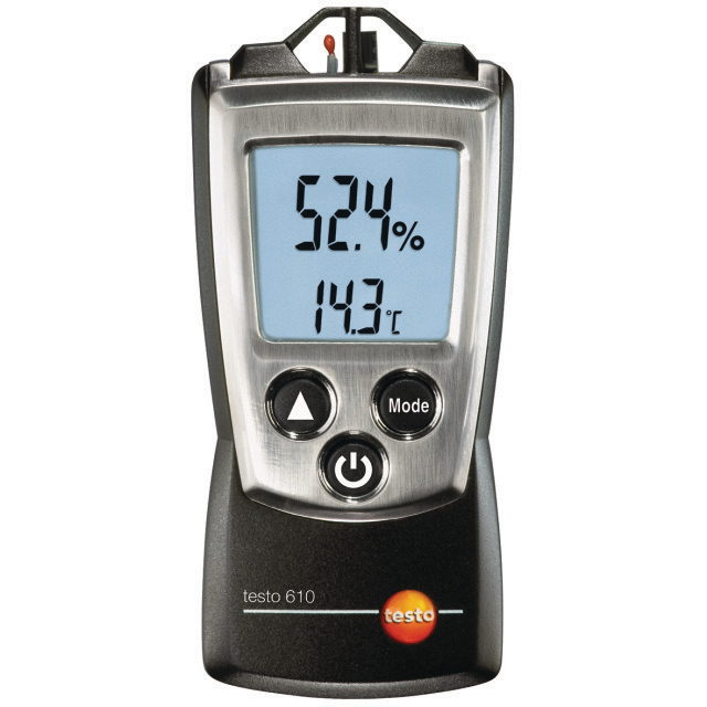 N836-5790 Testo 610 luchttemperatuur- en relatieve luchtvochtigheidsmeter