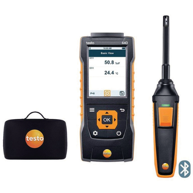 N836-2110 Testo 440 Vocht-set met Bluetooth
