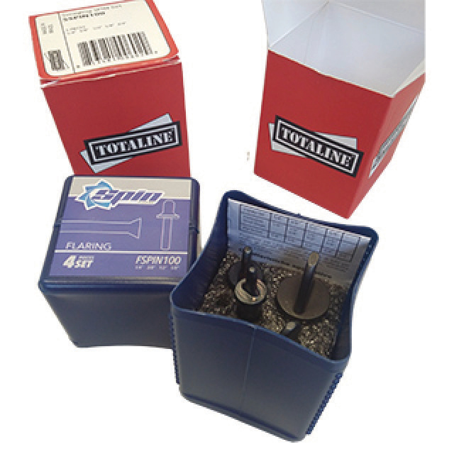 N861-1275 Migrare Doosje met 4 stuks optromp adapters 1/4", 3/8", 1/2", 5/8"