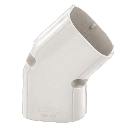 N741-1311 Inaba Denko SKF-100-W | Platte bochten 45° | Wit
