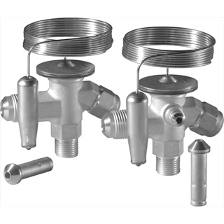 N404-4430 Danfoss TE 2 | R134a / R513A | 3/8" Flare x 1/2" Flare | -40°C tot 10°C | MOP: Geen