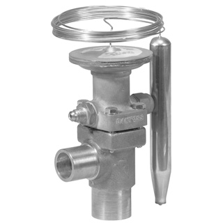 N404-8666 Danfoss TE 55 | R22 / R407C | 1/4" Flare | -40°C tot 10°C | MOP: Geen