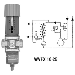 N431-6000 Danfoss AVTA 10 | 3/8" | temperatuurgestuurd | Regelbereik 0 / +30°C