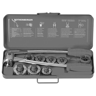 N886-0366 Rothenberger Draagdoos, Rolock optromptang, adapters: 3/8", 1/2",…