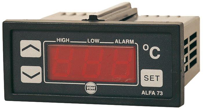 N797-1670 VDH ALFANET 33 | Sensoren: 1: PTC | Functies: Alarm relais | Bereik: -50°C tot 50°C | 12V